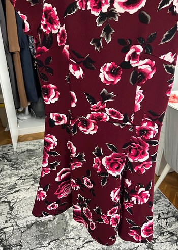 H&m çiçekli elbise - Görsel 2