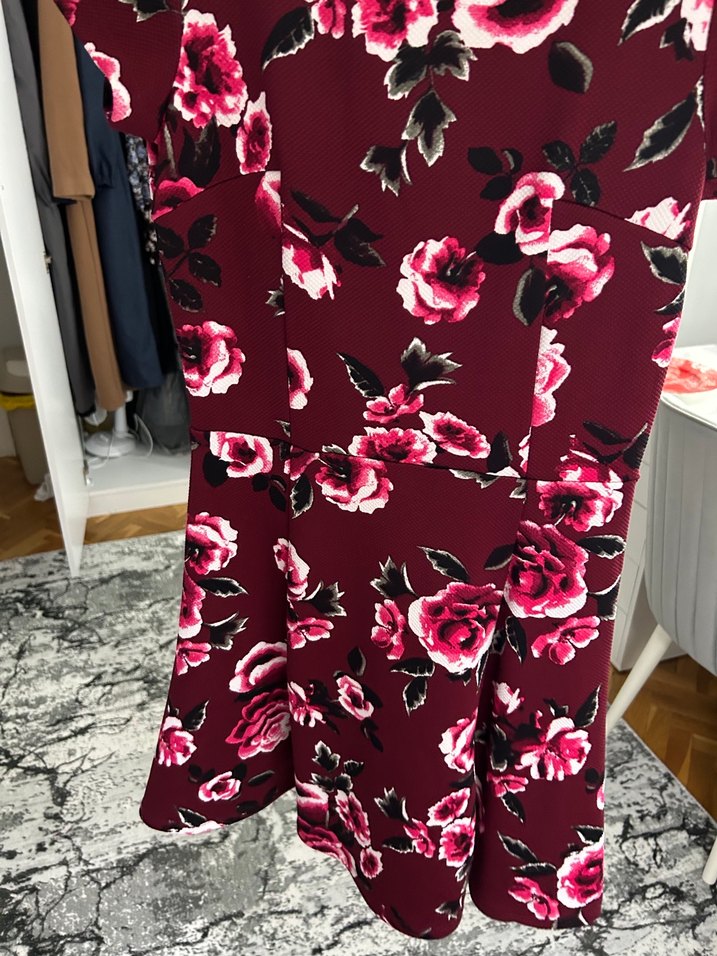 H&m çiçekli elbise - Görsel 2