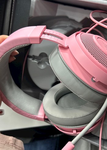 Razer Kraken Quartz Pembe Gaming Kulaklık - Görsel 4
