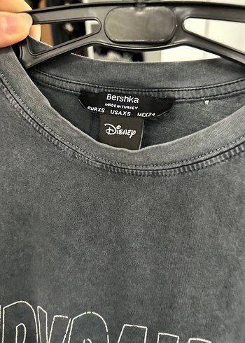 Bershka Gri Baskılı Kısa Kollu Kadın Tişört - Görsel 2