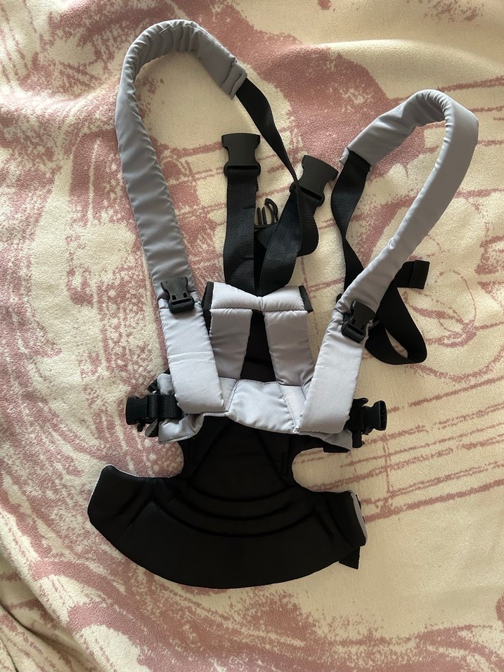 Gri Bebek Taşıma Aparatı Kanguru - Görsel 2