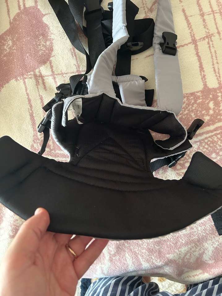 Gri Bebek Taşıma Aparatı Kanguru - Görsel 3