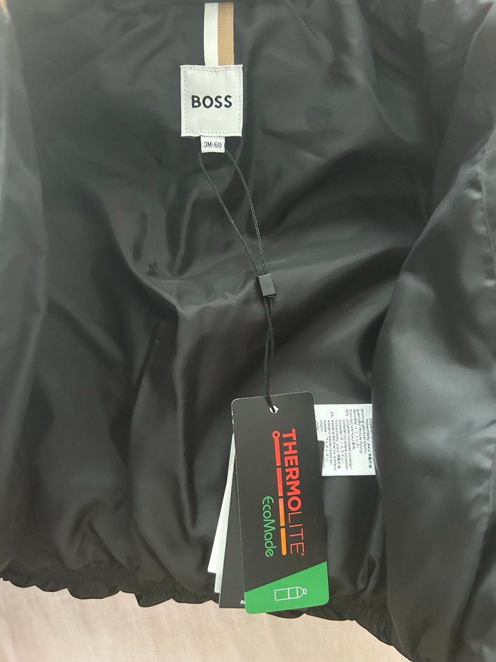 BOSS Kapüşonlu Erkek Çocuk Mont - Görsel 4