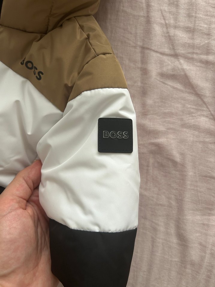 BOSS Kapüşonlu Erkek Çocuk Mont - Görsel 3