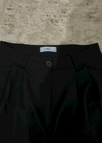 Siyah Bol Kesim kargo Pantolon - Görsel 2