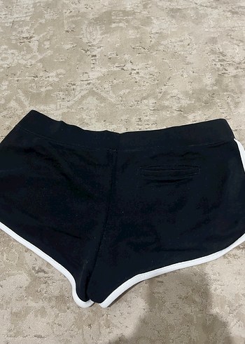 Lacivert Kadın Mini Şort Rahat Kesim - Görsel 7