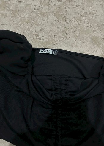 Siyah Gotik Mini Bluz - Görsel 3