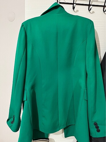 m Beden Yeşil blazer ceket