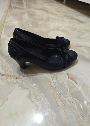 Diger Siyah Kadın Klasik Topuklu Ayakkabı - Görsel 5