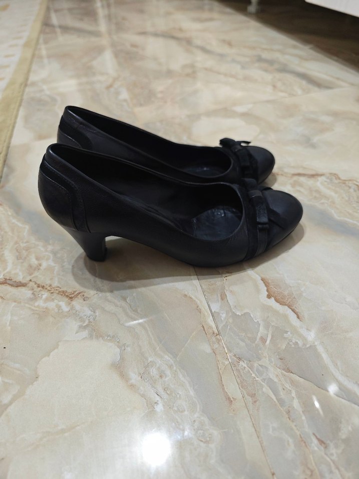 Diger Siyah Kadın Klasik Topuklu Ayakkabı - Görsel 5