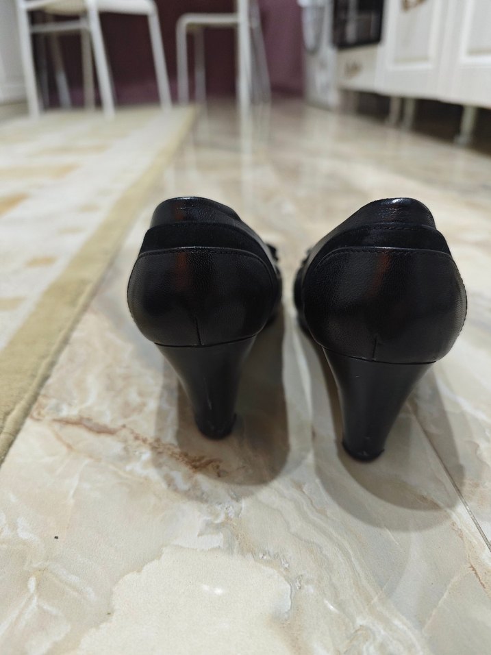 Diger Siyah Kadın Klasik Topuklu Ayakkabı - Görsel 4