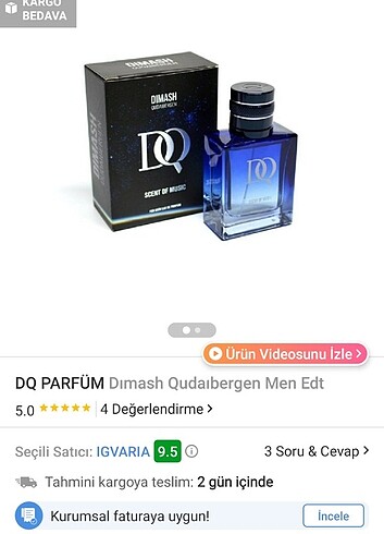 #dq erkek parfümü 