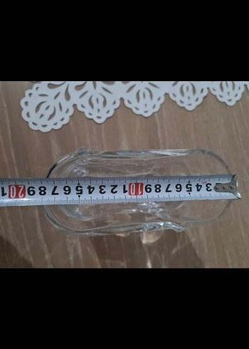 Paşabahçe Desenli Cam Vazo