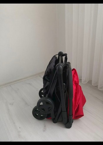 Cybex Etu kabin boy bebek arabası Kırmızı - Görsel 5