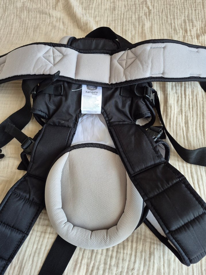 Babyplus Siyah Bebek kanguru - Görsel 3