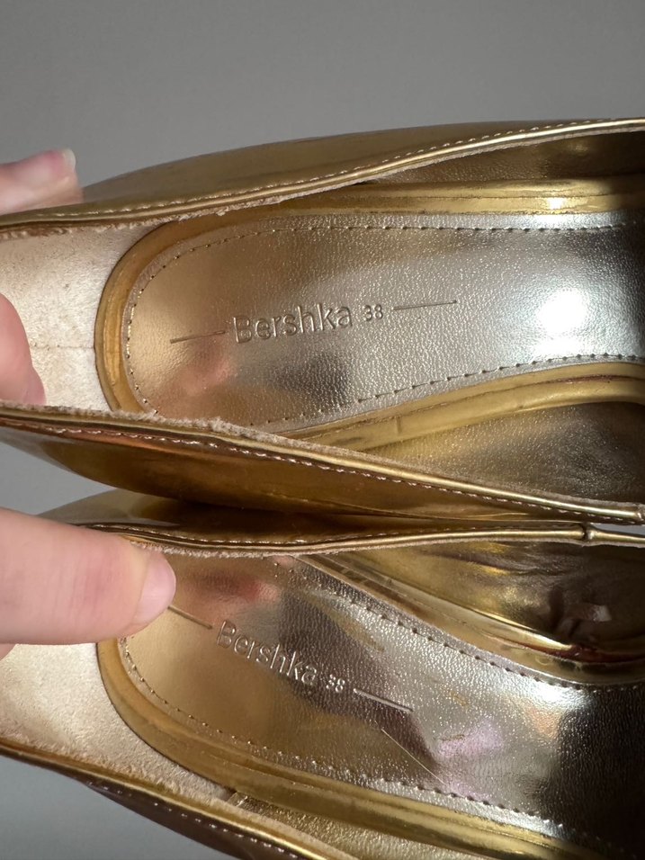 Berssha gold stiletto - Görsel 4