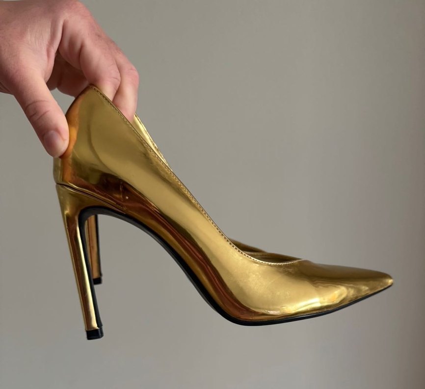 Berssha gold stiletto - Görsel 2