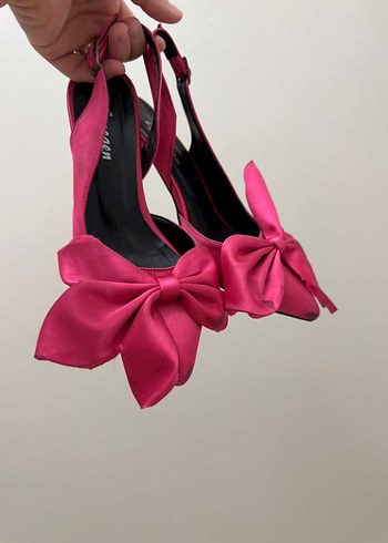 Pembe fiyonk ayakkabi - Görsel 2