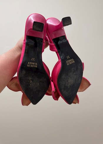 Pembe fiyonk ayakkabi - Görsel 4