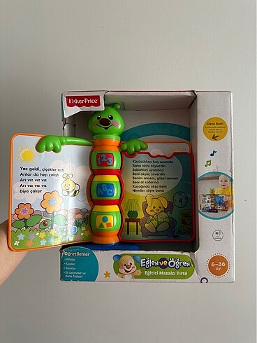 Fisher Price Fisher price sesli kitap