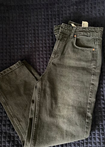 Gri Kadın Denim Pantolon - Görsel 2