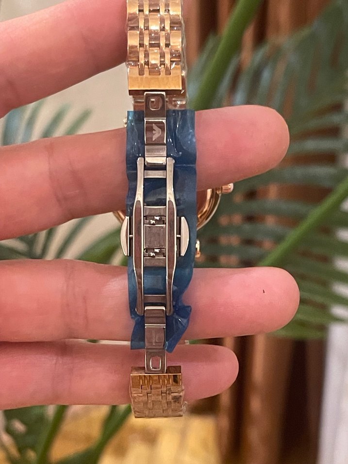 Roz Renkli Klasik Kadın Kol Saati - Görsel 3