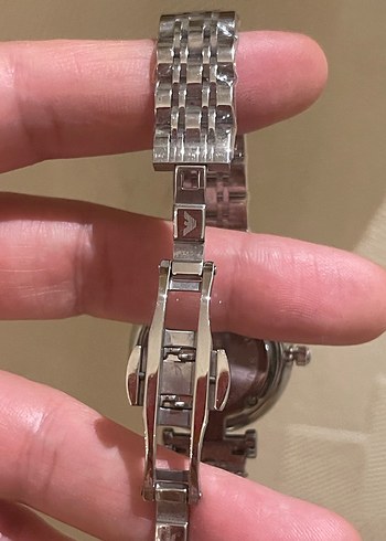 Emporio Armani kadın Klasik Gri Kol Saati - Görsel 4