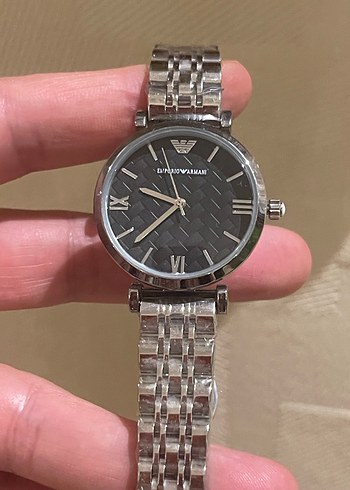 Emporio Armani kadın Klasik Gri Kol Saati - Görsel 2