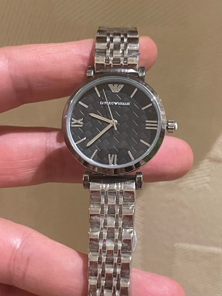 Emporio Armani kadın Klasik Gri Kol Saati - Görsel 2