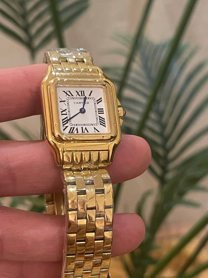 Klasik Tarz Altın Kadın Kol Saati - Görsel 2