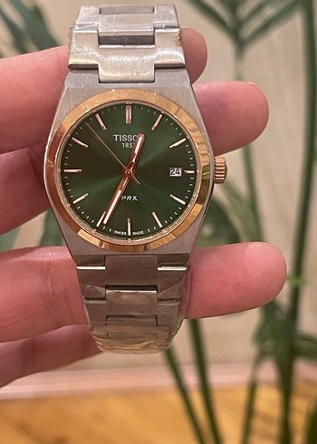 Tissot PRX bayan Kol Saati, Parlak Haki - Görsel 2
