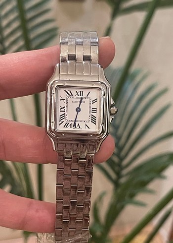 Gri Parlak Kadın Kol Saati - Görsel 4