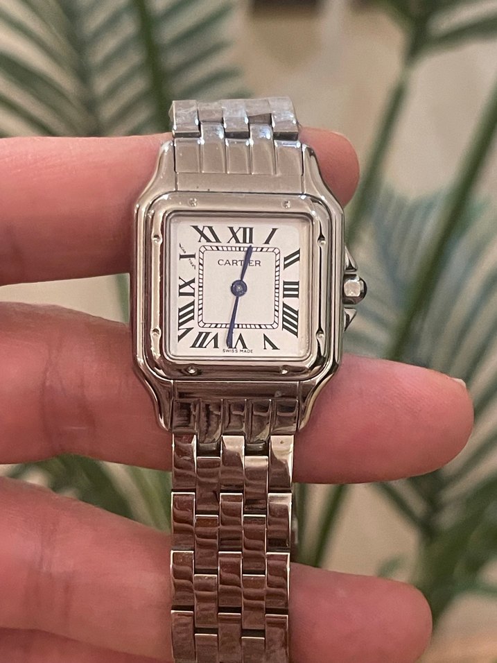 Gri Parlak Kadın Kol Saati - Görsel 2