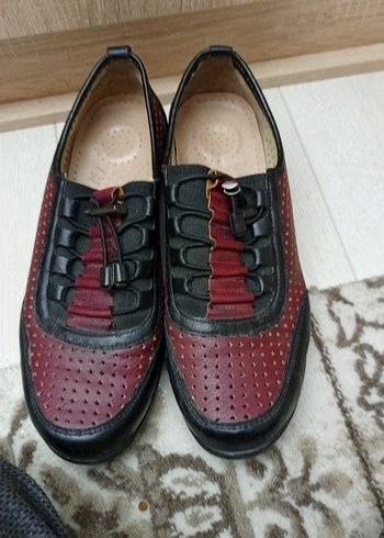 Bordo ayakkabı - Görsel 2