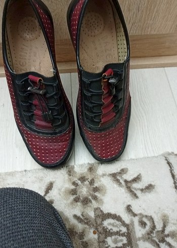 Bordo ayakkabı - Görsel 4