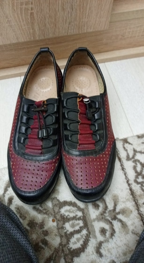 Bordo ayakkabı - Görsel 2