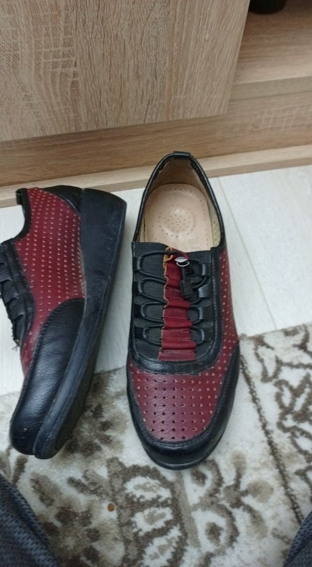 Bordo ayakkabı - Görsel 3