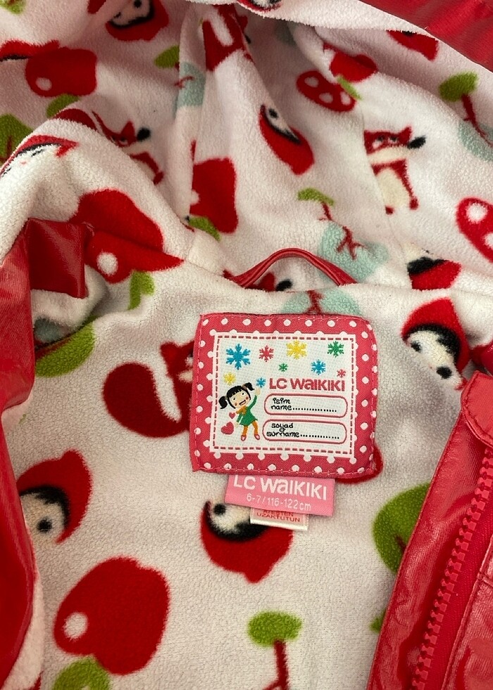 Lcw kız çocuk yağmurluk - Görsel 4