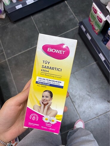 Biowet tüy sarartıcı krem