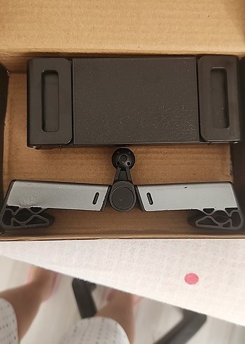 Ayarlanabilir koltuk arkasi Siyah Telefon tablet Tutucu