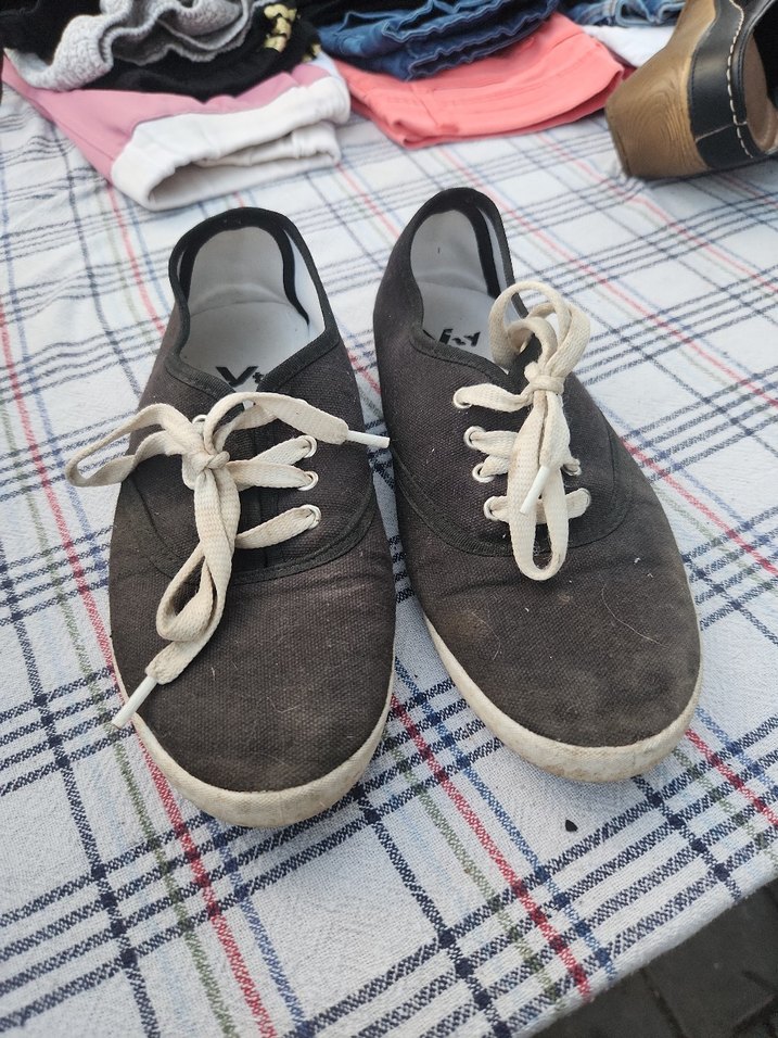 Düğmeli Beyaz Erkek Espadril Spor Ayakkabı - Görsel 4