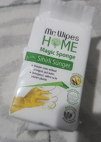 Mr Wipes Beyaz Sihirli Sünger - Görsel 4