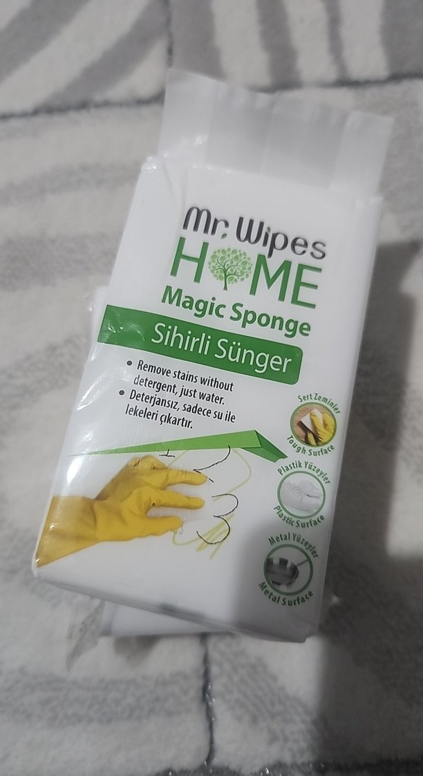 Mr Wipes Beyaz Sihirli Sünger - Görsel 3