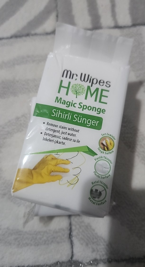 Mr Wipes Beyaz Sihirli Sünger - Görsel 2