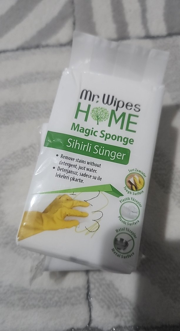 Mr Wipes Beyaz Sihirli Sünger - Görsel 4