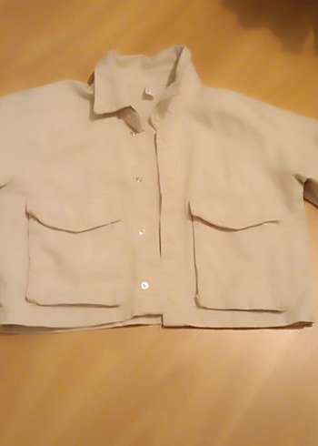 Bej cocuk ceket - Görsel 3