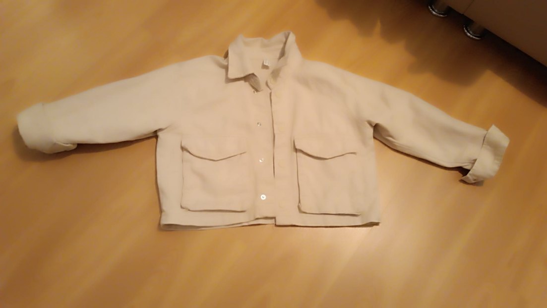 Bej cocuk ceket - Görsel 3