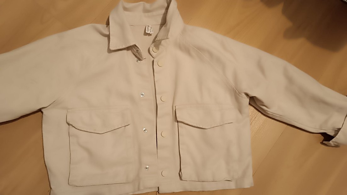 Bej cocuk ceket - Görsel 4