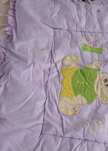 Mor Nakışlı Çocuk Uyku Aksesuarı - Görsel 5