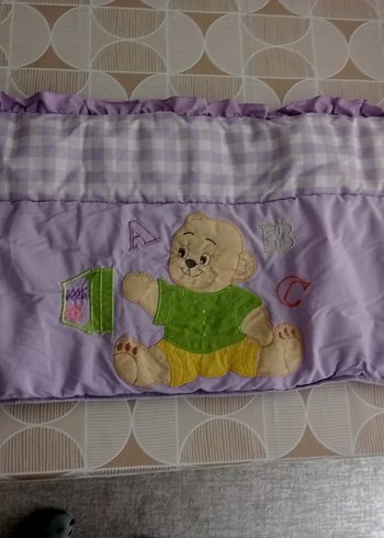 Mor Nakışlı Çocuk Uyku Aksesuarı - Görsel 4